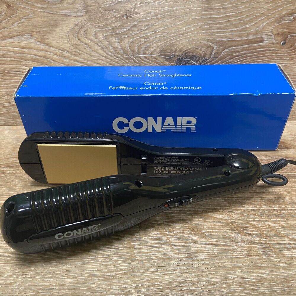 Conair Ceramic Hair Straightener CS1N New